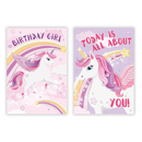 12pk Cards C50 Birthday Open - Tiger Feet Ireland