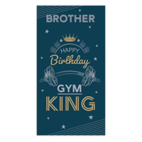 6pk Cards C55 Birthday Brother - Tiger Feet Ireland