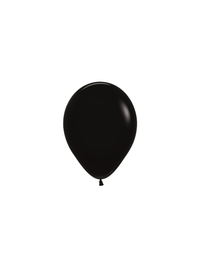 50ct Latex Balloon 5in Black Sempertex - Tiger Feet Ireland