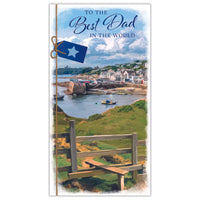 6pk Cards C55 Best Dad In The World - Tiger Feet Ireland