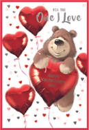 Simon Elvin 6pk C50 Valentine's Day One I Love - Tiger Feet Ireland