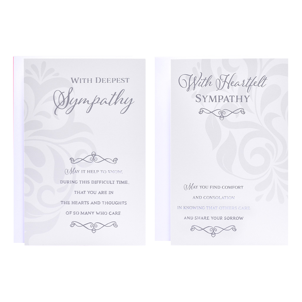 12pk Cards C50 Sympathy - Tiger Feet Ireland