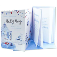 6pk Cards C75 Birth Congratulations - Tiger Feet Ireland