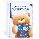 6pk Cards C90 Birthday Age 18 - Tiger Feet Ireland