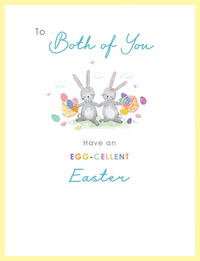 6pk Cards EA C50 2 Bunnies - Tiger Feet Ireland