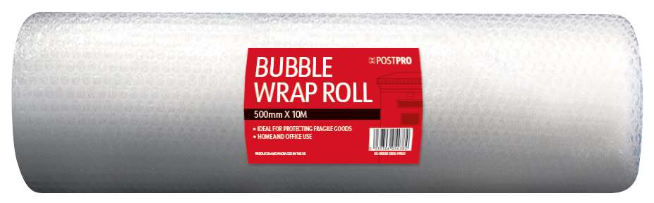 Bubble Wrap Roll Extra Large 500mmx10m BGC Label - Tiger Feet Ireland