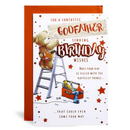 6pk Cards C75 Birthday Godfather - Tiger Feet Ireland
