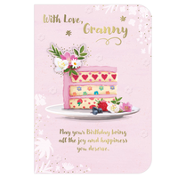 6pk Cards C50 Birthday Granny - Tiger Feet Ireland