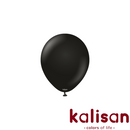 100ct Latex Balloon 5" Standard Black Kalisan - Tiger Feet Ireland