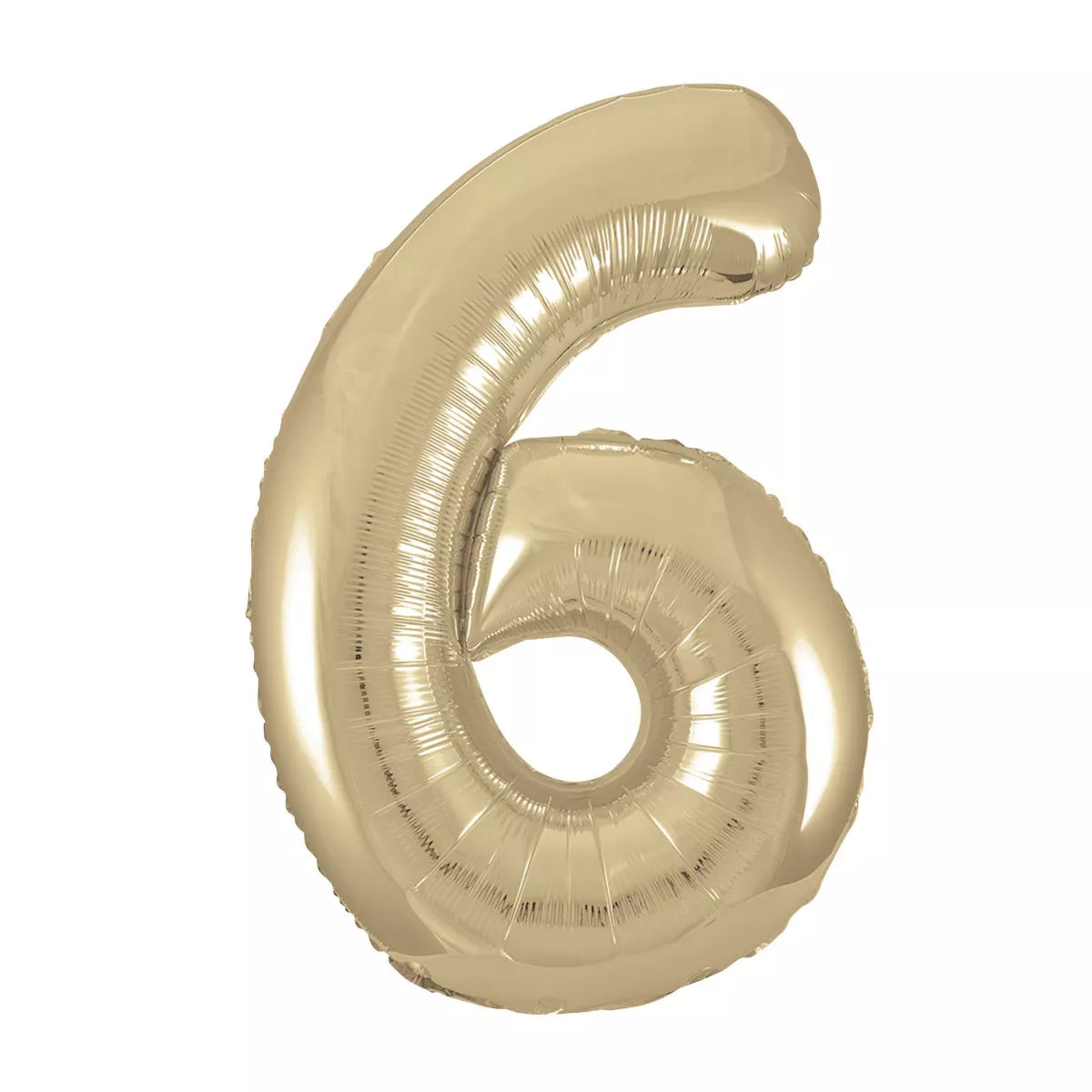Foil Balloons 34" Big Numbers Gold - Tiger Feet Ireland