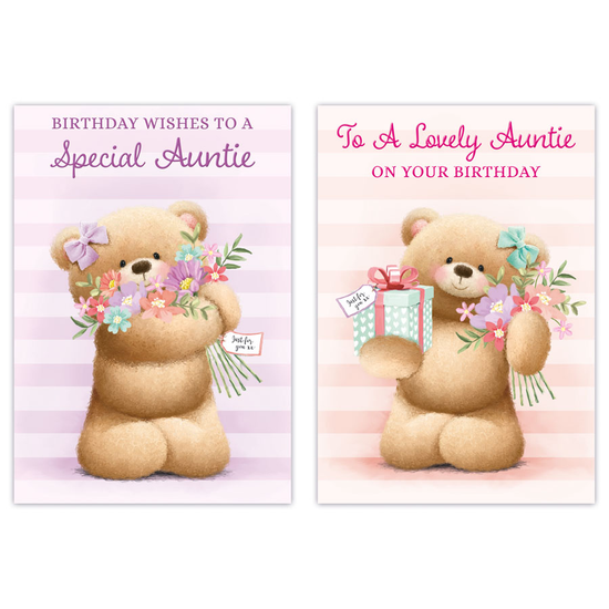 Poppyhill C50 Birthday Auntie 12pk