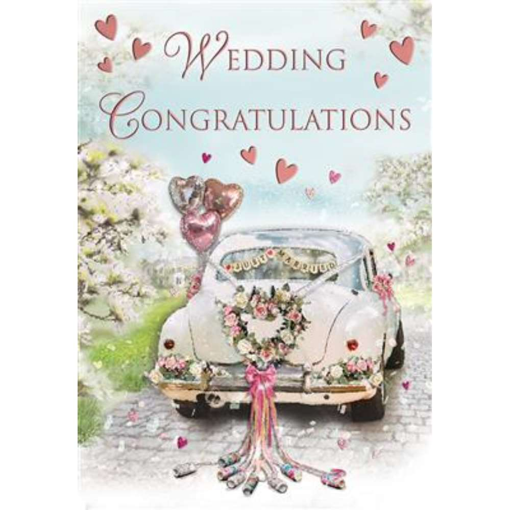 6pk Cards C75 Wedding Car - Tiger Feet Ireland