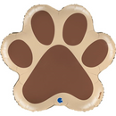Foil Balloon 24" Supershape Dog Paw - Tiger Feet Ireland