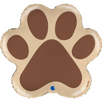 Foil Balloon 24" Supershape Dog Paw - Tiger Feet Ireland