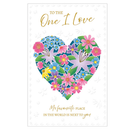 6pk Cards C375 Birthday One I Love - Tiger Feet Ireland