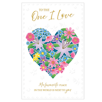 6pk Cards C375 Birthday One I Love - Tiger Feet Ireland