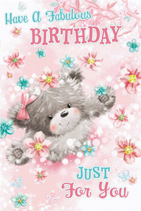 3D 6pk Cards C75 Birthday Open - Tiger Feet Ireland