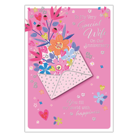 6pk Cards C90 Wife Anniversary - Tiger Feet Ireland