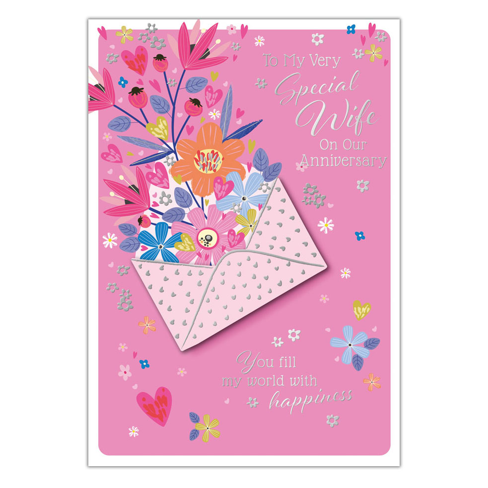 6pk Cards C90 Wife Anniversary - Tiger Feet Ireland