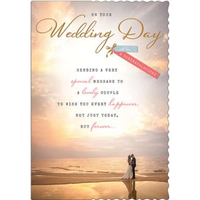 6pk Cards C75 Wedding Day - Tiger Feet Ireland