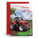6pk Cards C50 Birthday Nephew - Tiger Feet Ireland