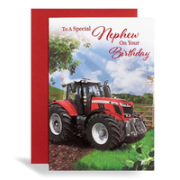 6pk Cards C50 Birthday Nephew - Tiger Feet Ireland