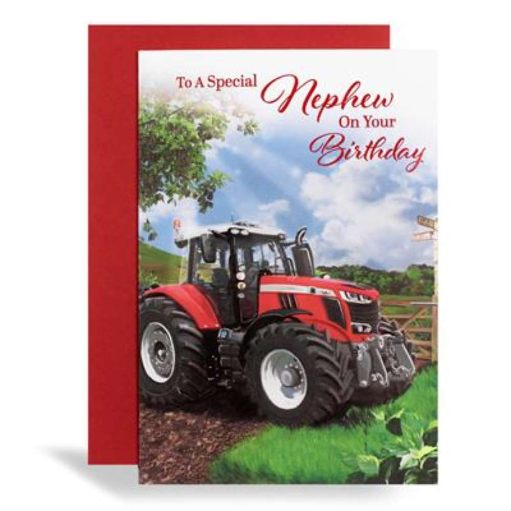 6pk Cards C50 Birthday Nephew - Tiger Feet Ireland