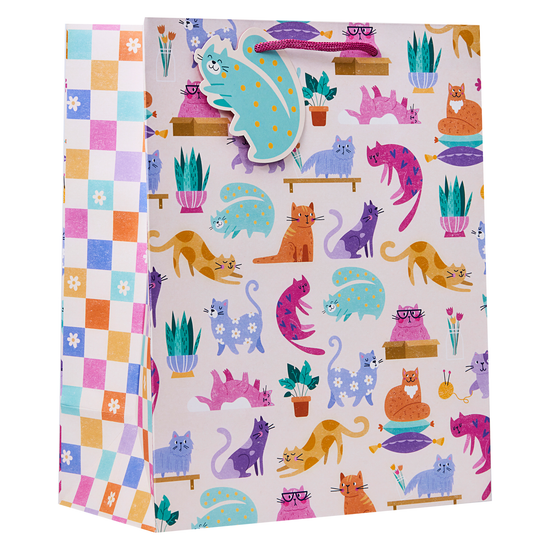Partisan 6 Pack Gift Bag Cattitude Large