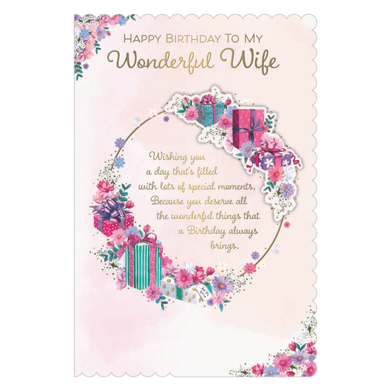 Prelude 6 Pack Cards C75 Birthday Wife