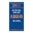 6pk Cards C55 Birthday Uncle - Tiger Feet Ireland