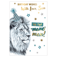 6pk Cards C90 Birthday Son - Tiger Feet Ireland