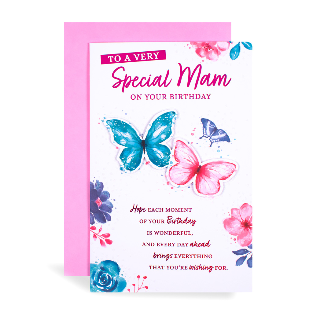6pk Cards C375 Birthday Mam - Tiger Feet Ireland