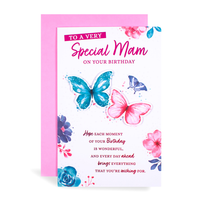 6pk Cards C375 Birthday Mam - Tiger Feet Ireland