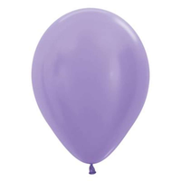 50ct Latex Balloon 12in Satin Lilac Sempertex - Tiger Feet Ireland