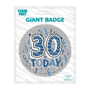 6pk Big Badges Birthday Age 30 - Tiger Feet Ireland