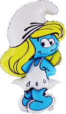 Foil Balloon 32" Supershape Smurfette - Tiger Feet Ireland