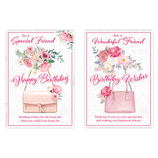 Poppyhill C50 Birthday Friend 12pk