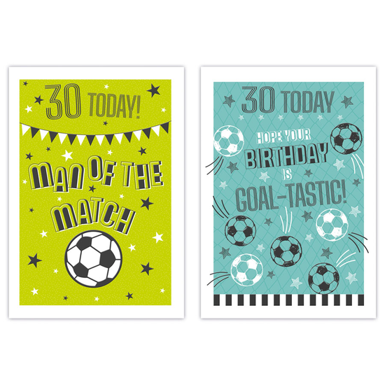 Poppyhill C50 Birthday Age 30 12pk