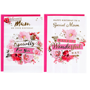 12pk Cards C50 Birthday Mum - Tiger Feet Ireland