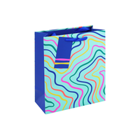 6pk Gift Bag Neon Wave Medium - Tiger Feet Ireland