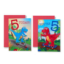 12pk Cards C50 Birthday Age 5 - Tiger Feet Ireland