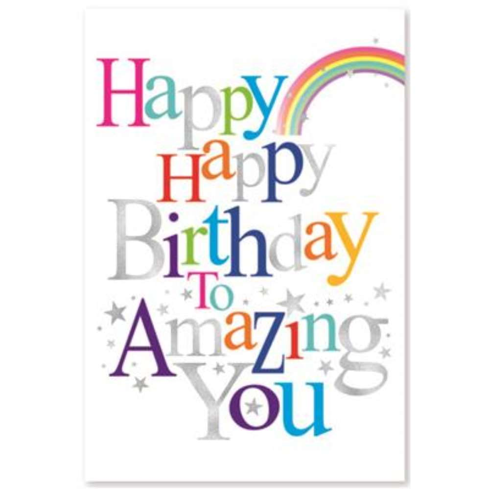 6pk Cards C50 Birthday Open - Tiger Feet Ireland