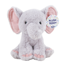 Soft Toy 8" Elephant Plush - Tiger Feet Ireland