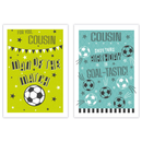 12pk Cards C50 Birthday Cousin - Tiger Feet Ireland