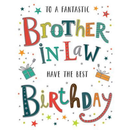 6pk Cards C50 Birthday Brother-In-Law - Tiger Feet Ireland