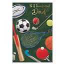 6pk Cards C75 Birthday Dad - Tiger Feet Ireland