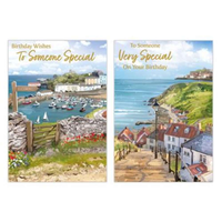 12pk Cards C50 Birthday Someone Special - Tiger Feet Ireland