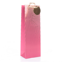 6pk Bottle Gift Bags Foil Spots - Tiger Feet Ireland