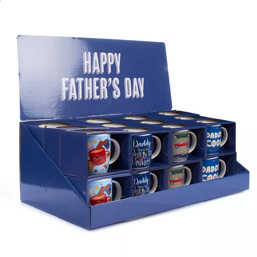 Father's Day Collection Cdu (4 Mug Designs) - Tiger Feet Ireland