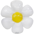 Foil Balloon 34" Shape White Daisy - Tiger Feet Ireland